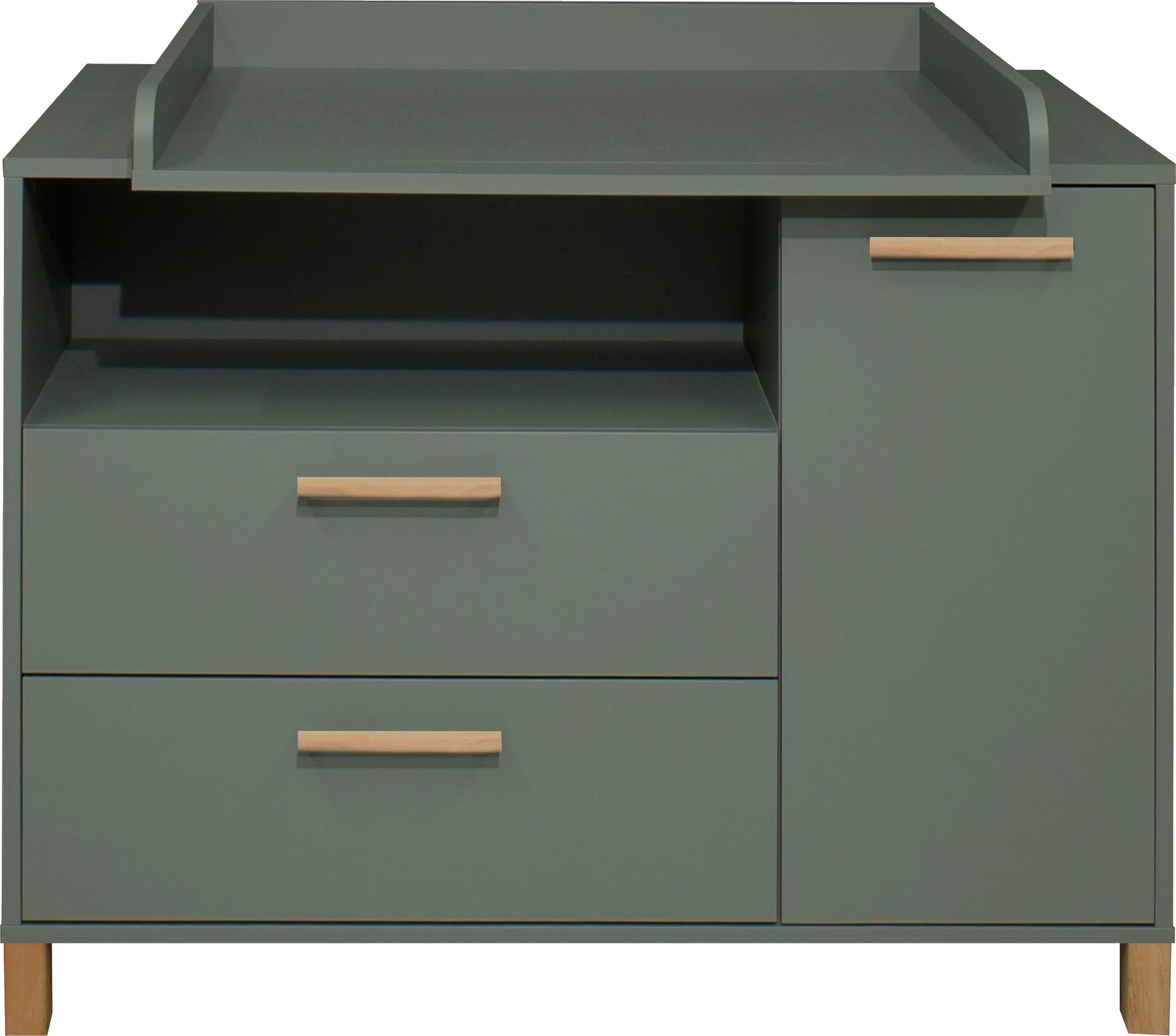 Wickelkommode Mäusbacher Oli pine grün mit Soft-Close - Bild 2