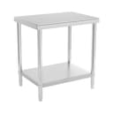 Royal Catering Arbeitstisch Edelstahl 80x60 cm Bild 2