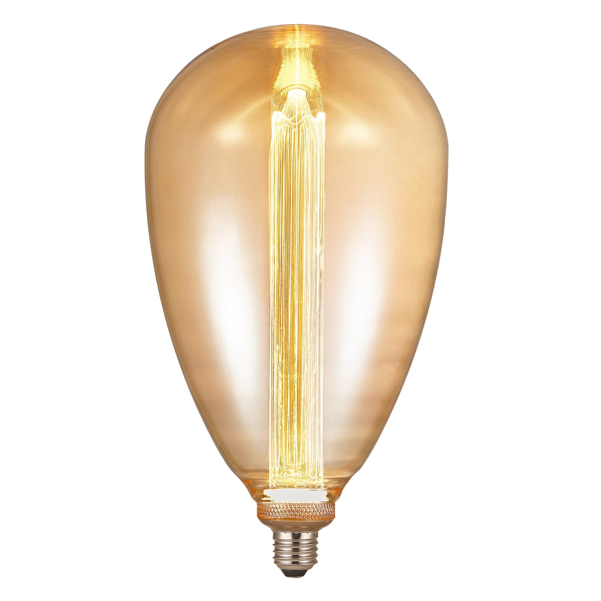 Nordlux LED-Leuchtmittel Deco E27 G173 Retro Dimmbar 3000K 210Lm Globe Lampe Goldfarben