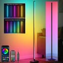 MUPOO LED Stehlampe RGB Eckleuchte mit App & Musiksync Bild 2