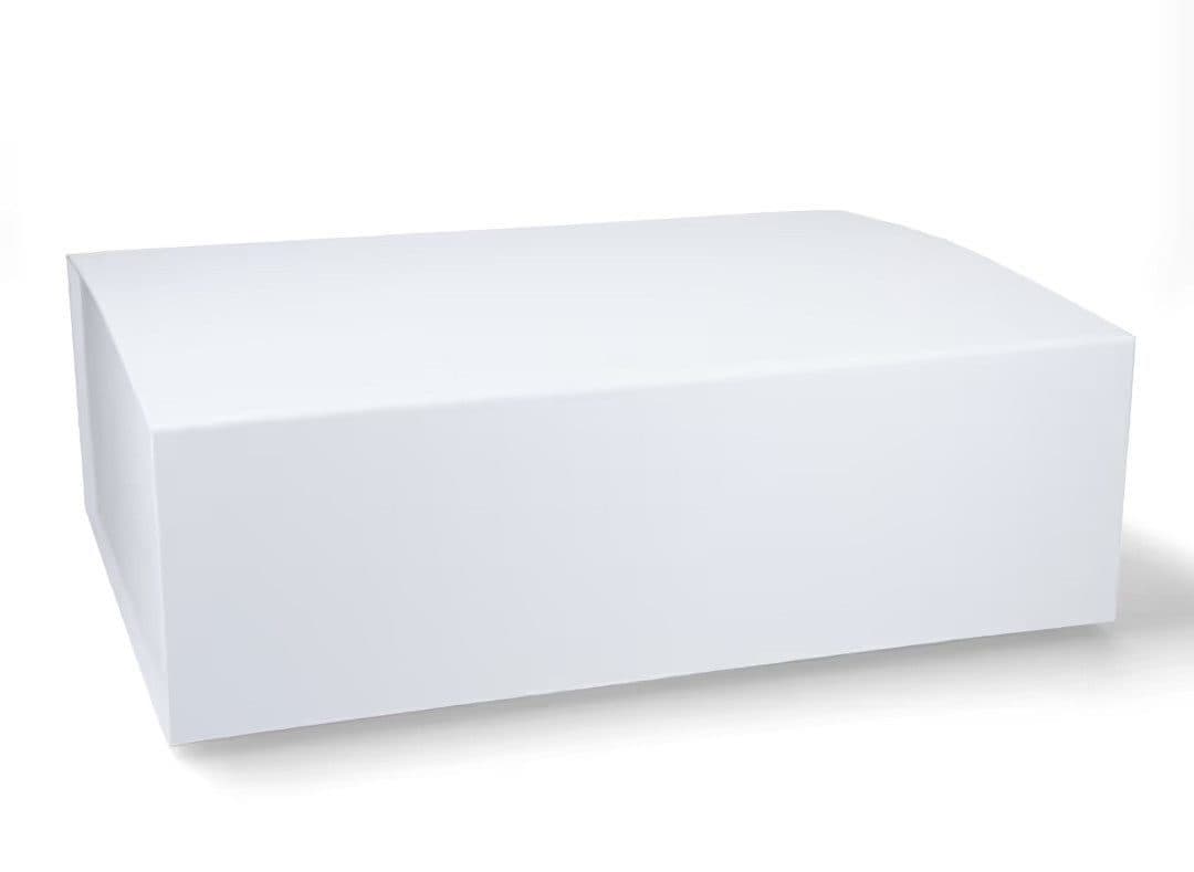 ideas in Boxes Geschenkbox Klappdeckel Weiß Papier