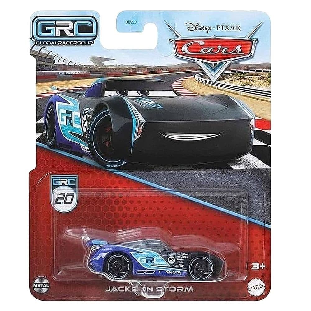 Disney Cars Spielzeug-Rennwagen Jackson Storm HYD11 Die-Cast 1:55