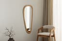 riess-ambiente Wandspiegel ORGANIC 120cm Eichenholz-Design Bild 2