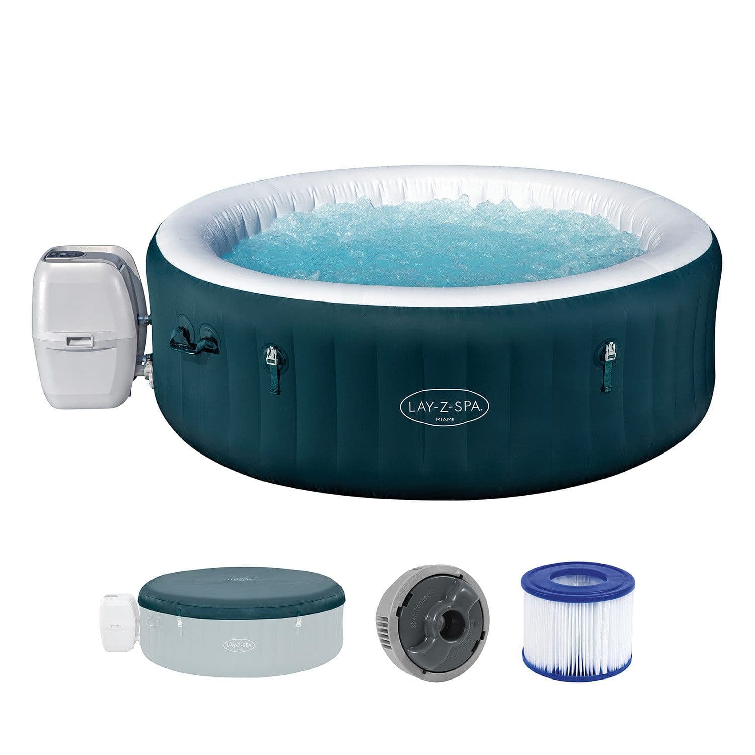 Bestway LAY-Z-SPA Miami AirJet Whirlpool für 6 Personen - Bild 2