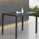 Melko Aluminium Beistelltisch Rechteckig Terrassentisch Bild 2