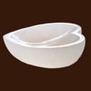 Steinfixx® Dekoschale Selenit Herzschale 10 cm oder 14 cm Bild 2
