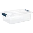 Engelland Aufbewahrungsbox Transparent Weiß mit Deckel Bild 2