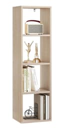 Woltu Bücherregal, 1-tlg., offenes Regal für Wohnzimmer, Arbeitszimmer, Kinderzimmer, Büro Bild 2