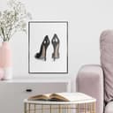 Reinders! Bild mit Rahmen Catwalk Heels Schwarz Bild 2