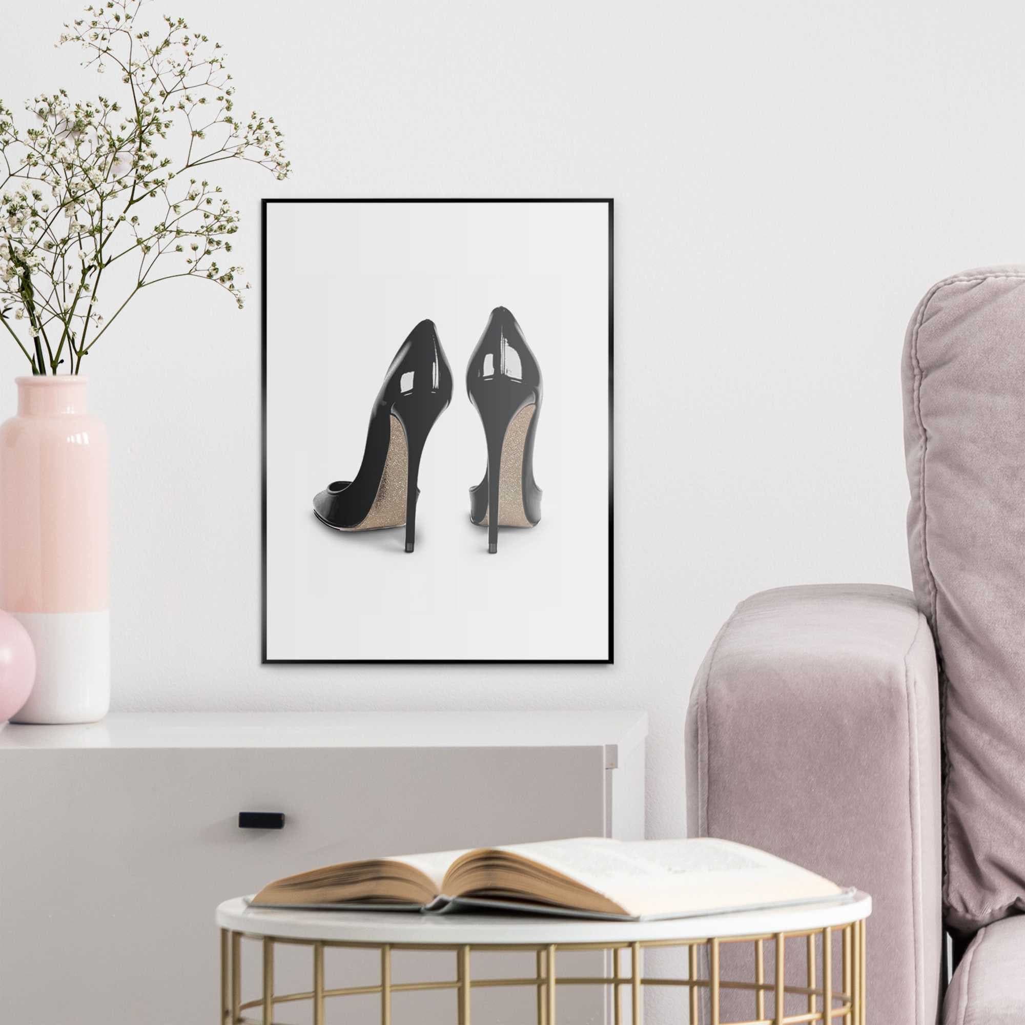 Reinders! Bild mit Rahmen Catwalk Heels Schwarz - Bild 2