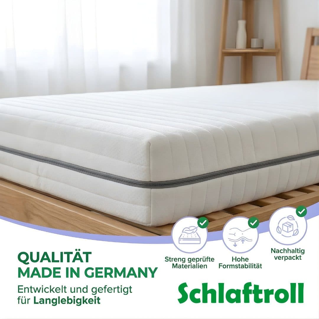 Schlaftroll Kaltschaummatratze 25 cm 7 Zonen H2/H3 Balance - Bild 2