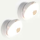 AKKEE LED Wandleuchte 360° Bewegungsmelder 2 Stück Warmweiß Bild 2