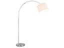 TRIO Leuchten LED Bogenlampe höhenverstellbar Weiß/Silber Dimmbar Bild 2