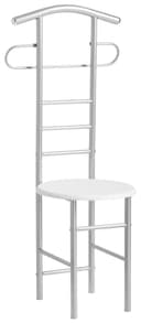 INOSIGN Herrendiener Kleiderstuhl Chrom/Weiß Bild 2