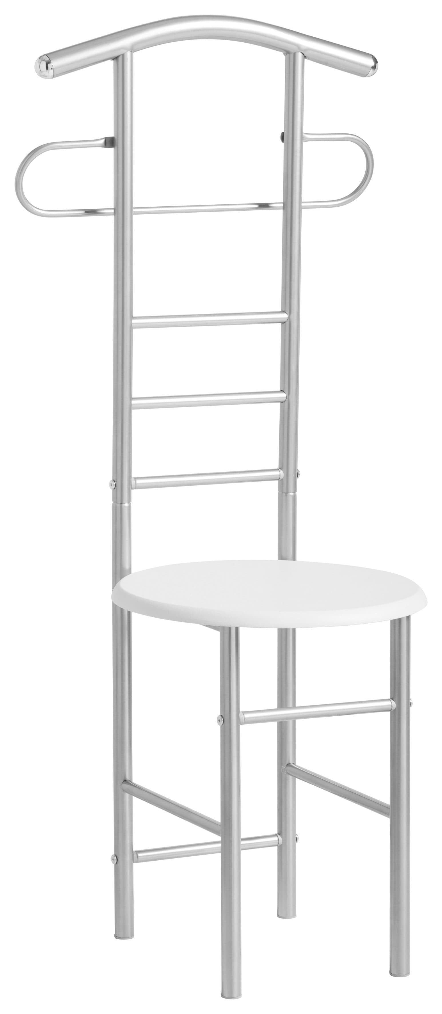 INOSIGN Herrendiener Kleiderstuhl Chrom/Weiß - Bild 2