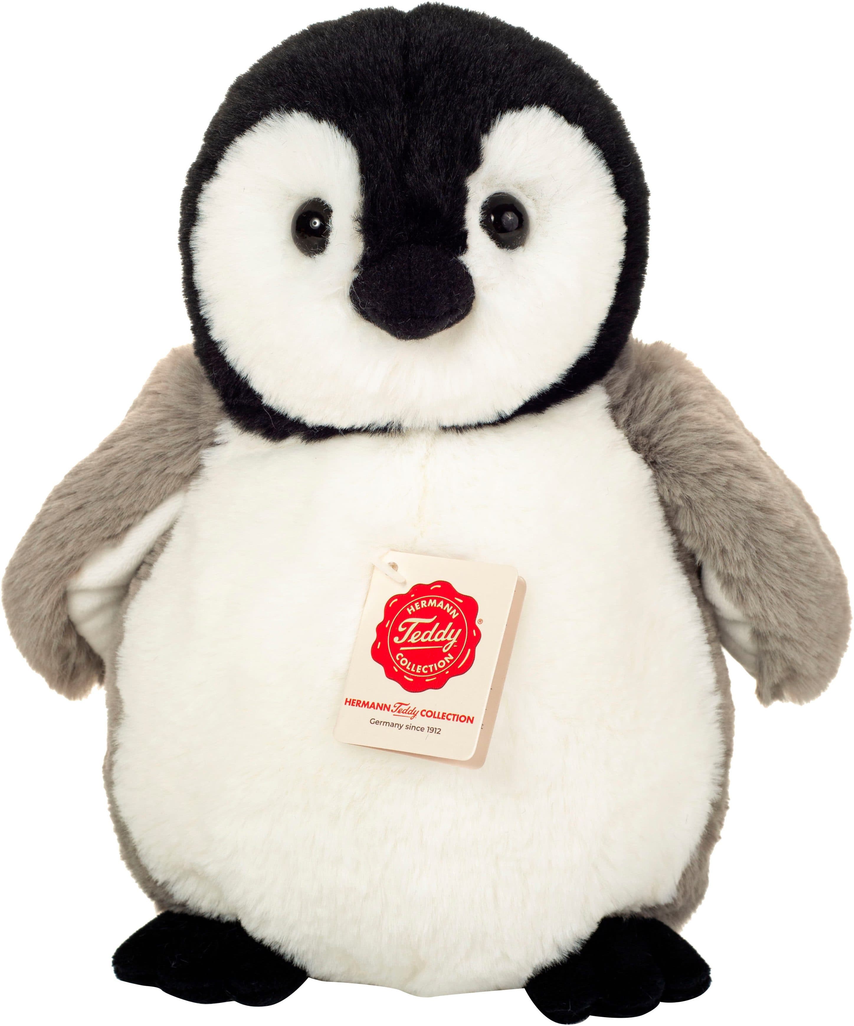 Teddy Hermann® Kuscheltier Pinguin 25 cm Grau Recyceltes Material - Bild 2