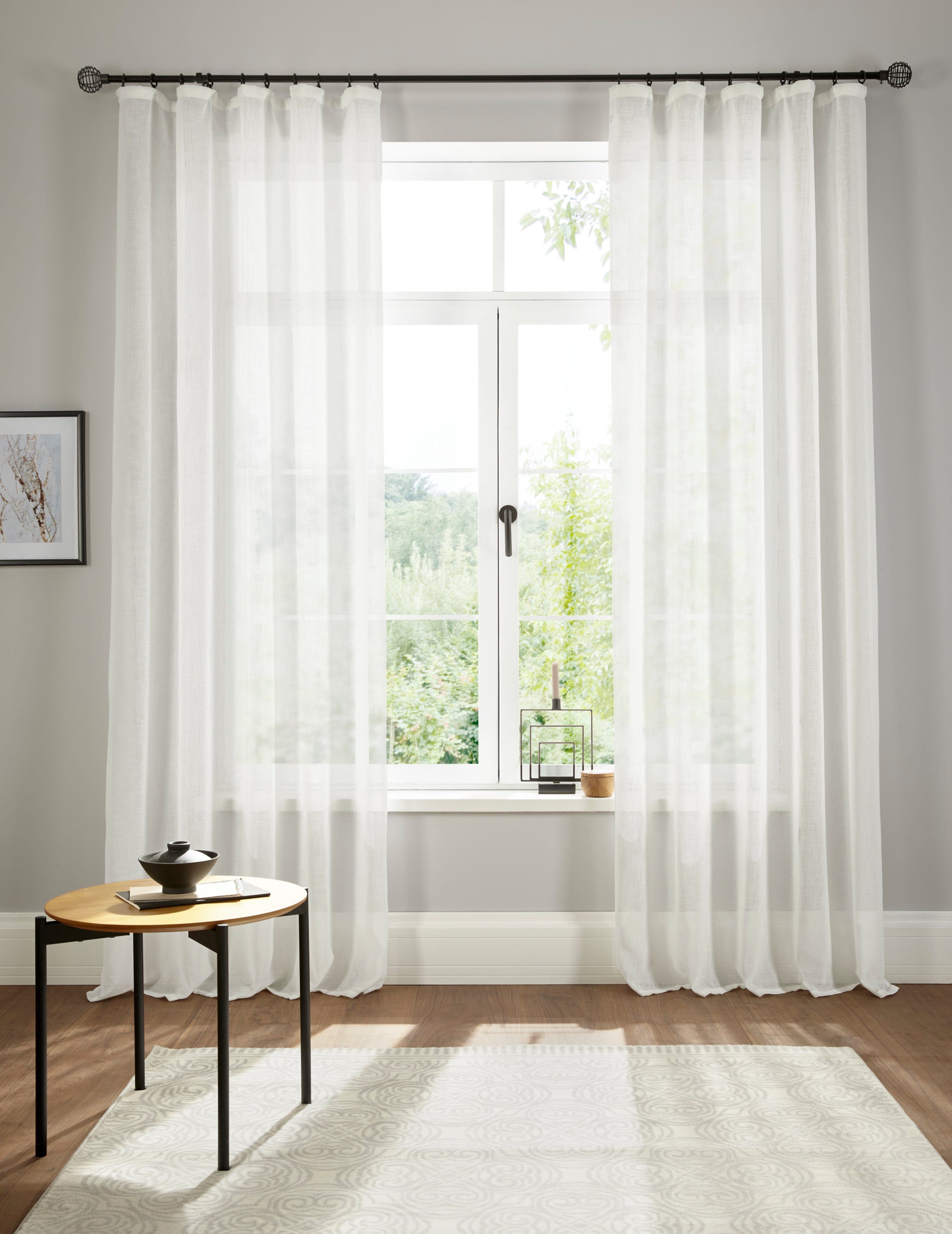 OTTO HOME Gardine Fiete Beige Polyester Leinenoptik - Bild 2