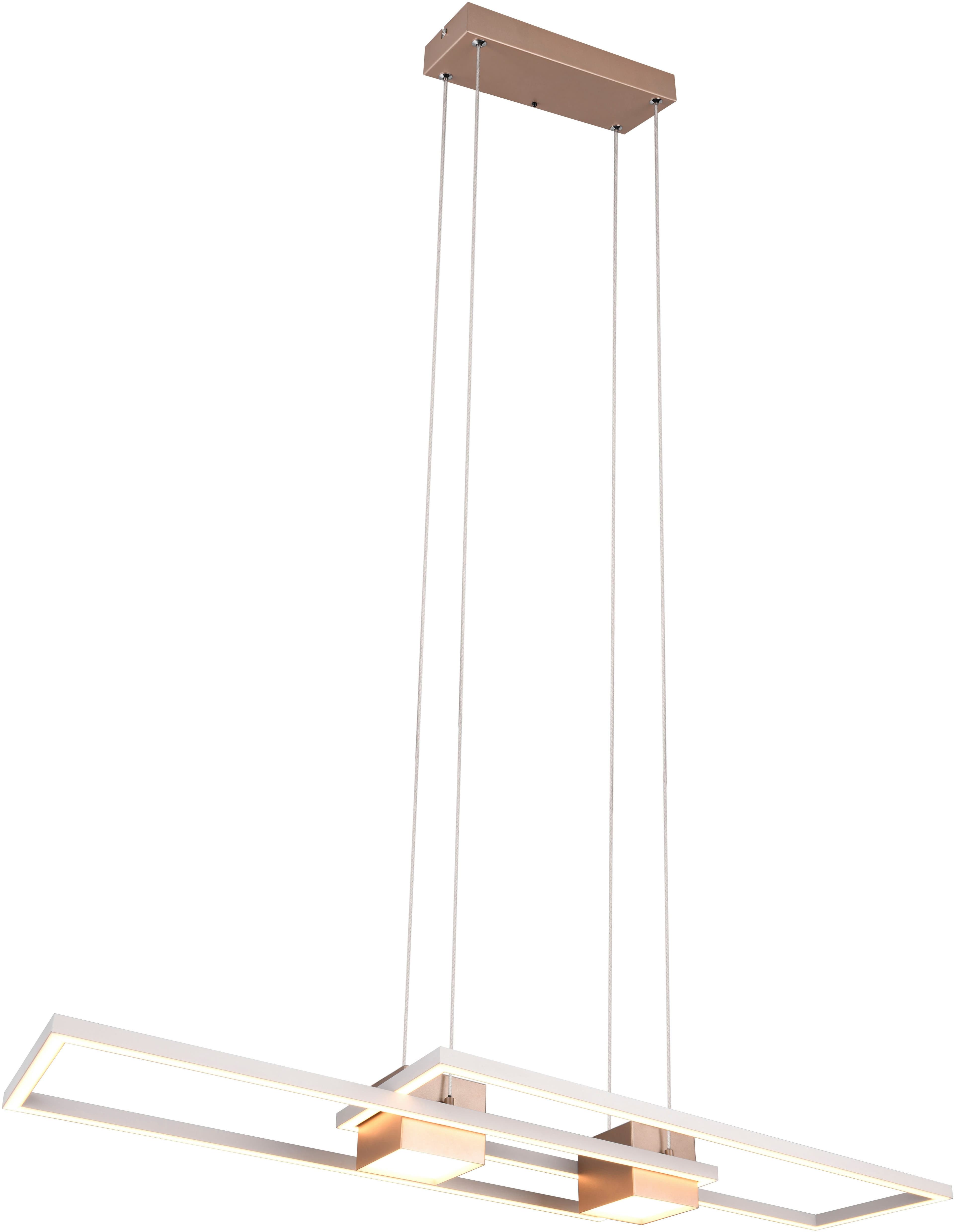 Trio Leuchten LED Pendelleuchte ALBANY Dimmbar CCT Fernbedienung Braun - Bild 2