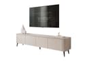Lookway TV-Schrank CELESTE Push-to-Open mit LED-Beleuchtung Beige Bild 2