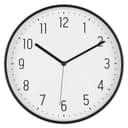 Ib Laursen Wanduhr Schwarz Kunststoff Rund Ø 30 cm Bild 2