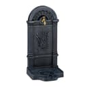 relaxdays Gartenbrunnen Standbrunnen Antik Grau/Gold Bild 2