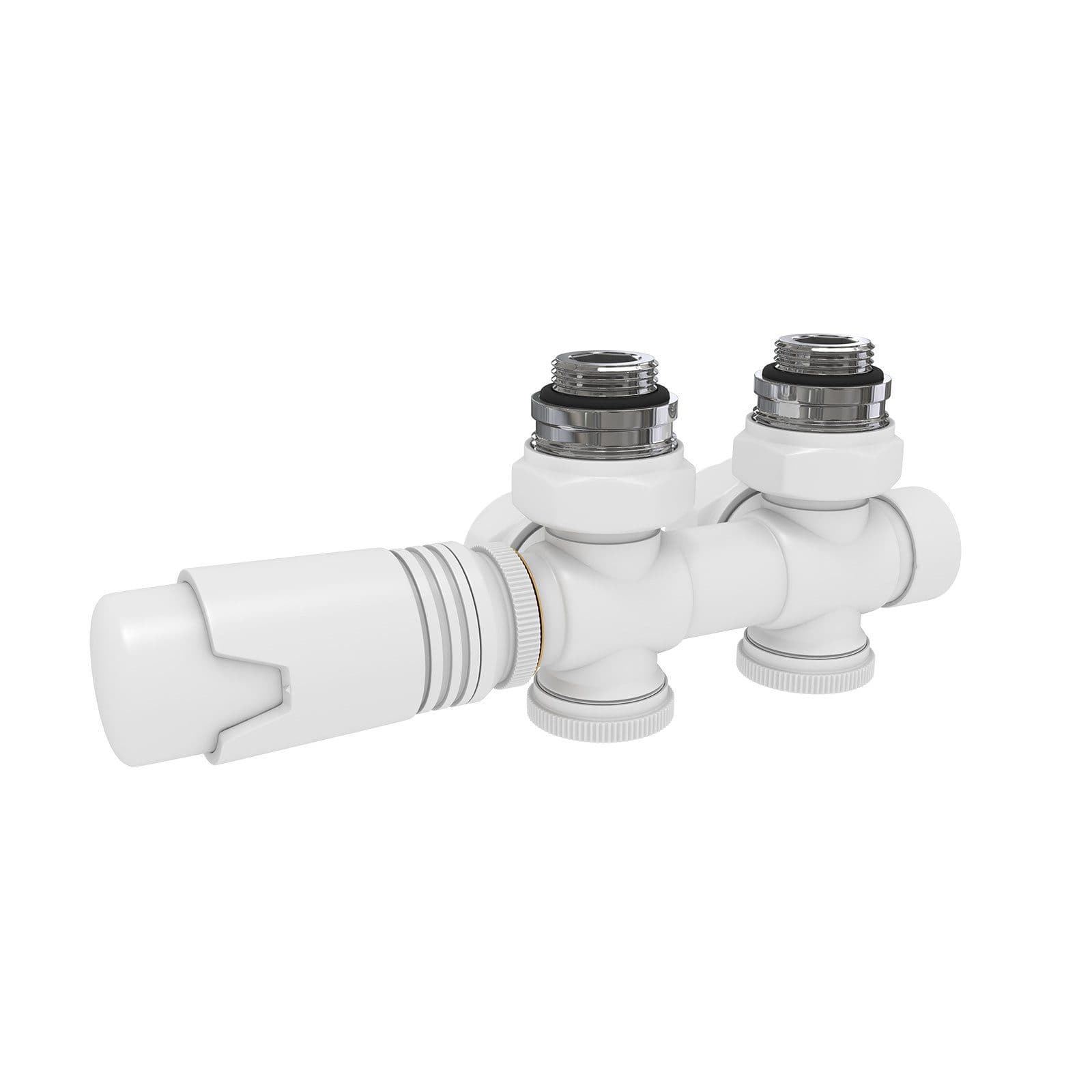 EMKE Heizkörperthermostat Multiblock Set Messing G 1/2 - Bild 2