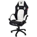 ELITE Gaming Gaming-Stuhl Exodus Schwarz/Weiß mit XXL-Sitzfläche & Wippfunktion Bild 2