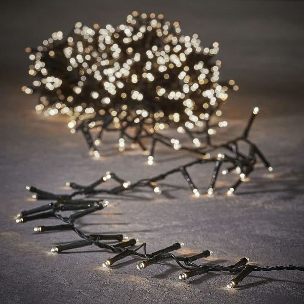 Luca Lighting LED-Lichterkette 48, 96 oder 192 LEDs Warmweiß Timer - Bild 2