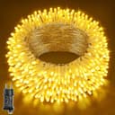 Quntis LED-Lichterkette 10-100M Transparent 8 Modi Weihnachtsdeko Bild 2