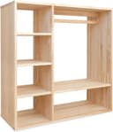 Ehrenkind Kinderkleiderschrank Montessori Kiefer Natur Massivholz Bild 2