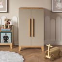 VitaliSpa® Kleiderschrank Malia Beige Modern Bild 2