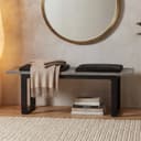 B&D home Essbank LEA mit Sitzkissen Metallgestell ohne Rückenlehne Bild 2
