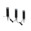 Lindby Smart LED-Sockelleuchte Kaelo CCT RGB Tuya 3er Schwarz Bild 2