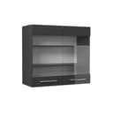 Vicco Hängeschrank Fame-Line Anthrazit Hochglanz Soft-Close Bild 2