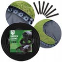 Sarcia.eu Flexible Beetumrandung Schwarz 50m + 150 Erdanker Bild 2