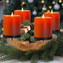 HOMECALL Dekoschale Adventskranz Teakholz Nachhaltig Bild 2