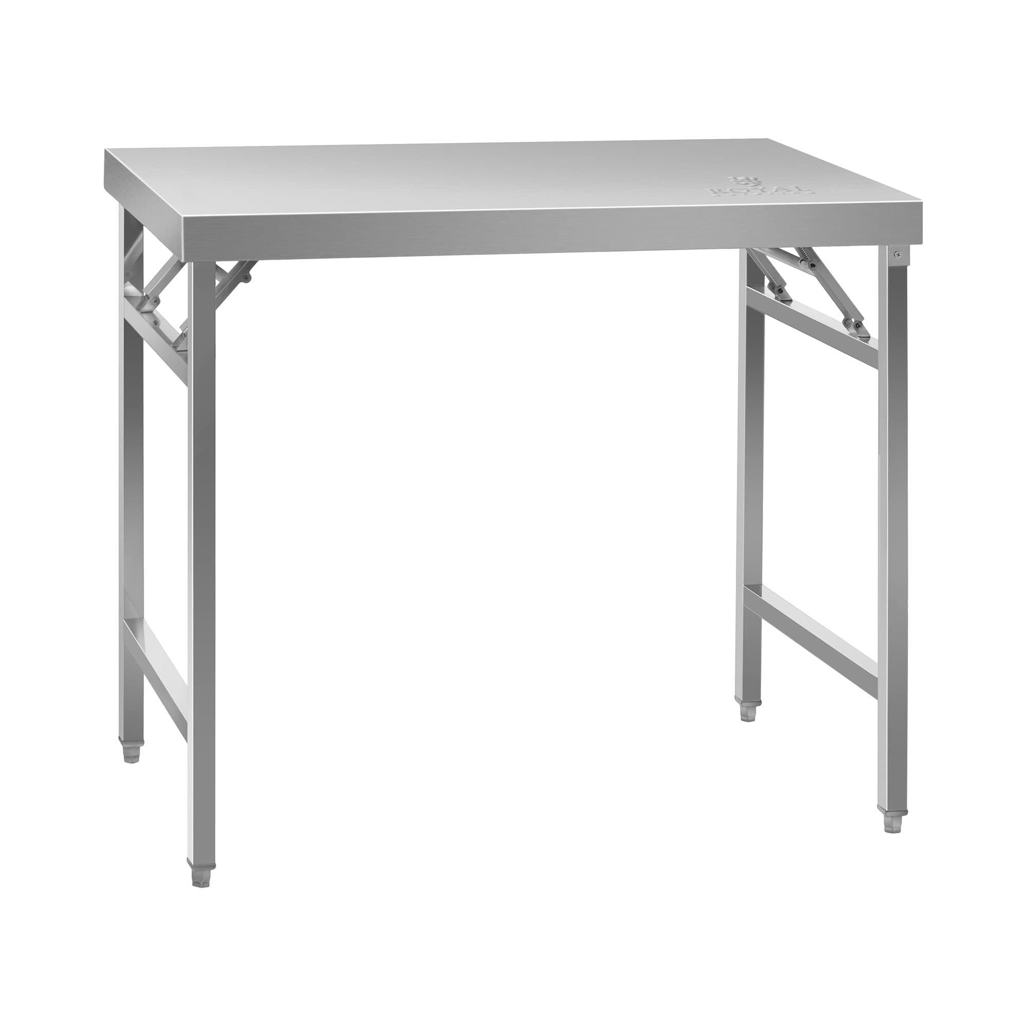 Royal Catering Klapptisch Edelstahl höhenverstellbar 200 kg - Bild 2