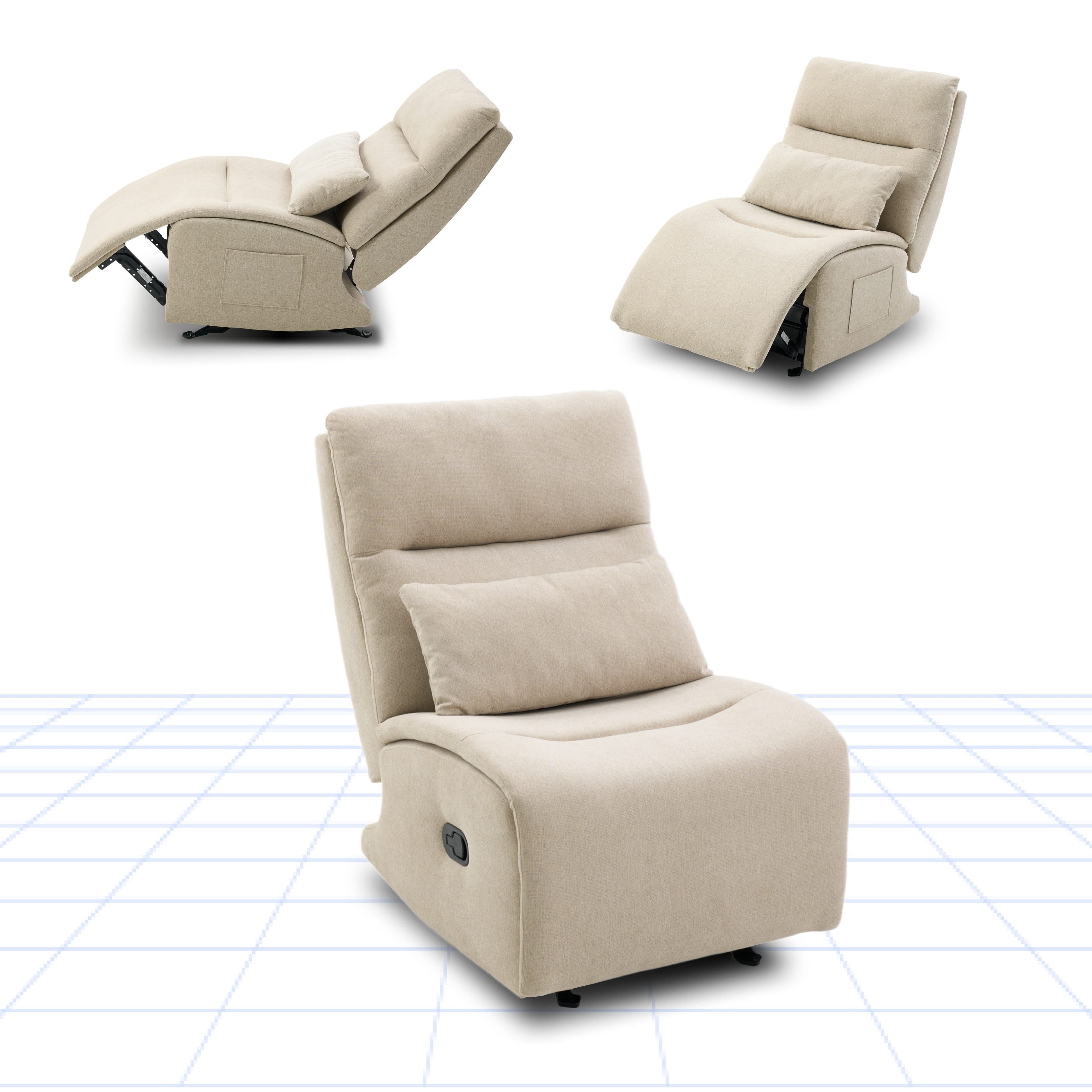 FLEXISPOT Loungesessel Cradle Beige Relaxsessel mit Schaukelfunktion - Bild 2
