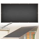 FIVMEN Sonnensegel HDPE Sichtschutz Windschutz 2m Breite Anthrazit Bild 2
