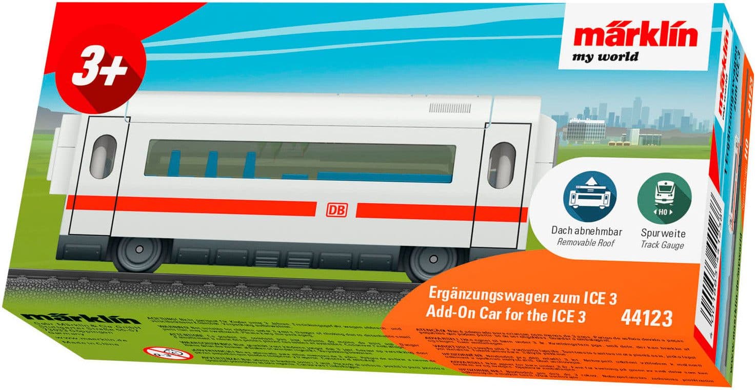 Märklin Personenwagen my world ICE 3 Ergänzungswagen Spur H0 Weiß - Bild 2