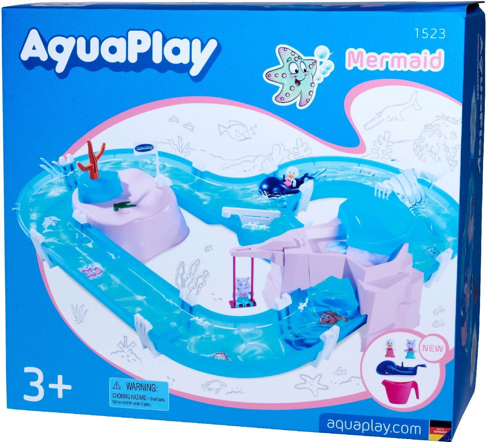 Aquaplay Wasserbahn Meerjungfrau Pink Outdoor Spielzeug - Bild 2