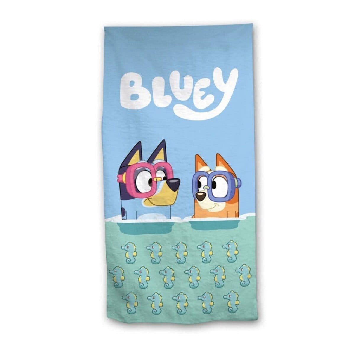 Bluey Strandtuch 70x140 cm – Weiches & saugstarkes Badehandtuch