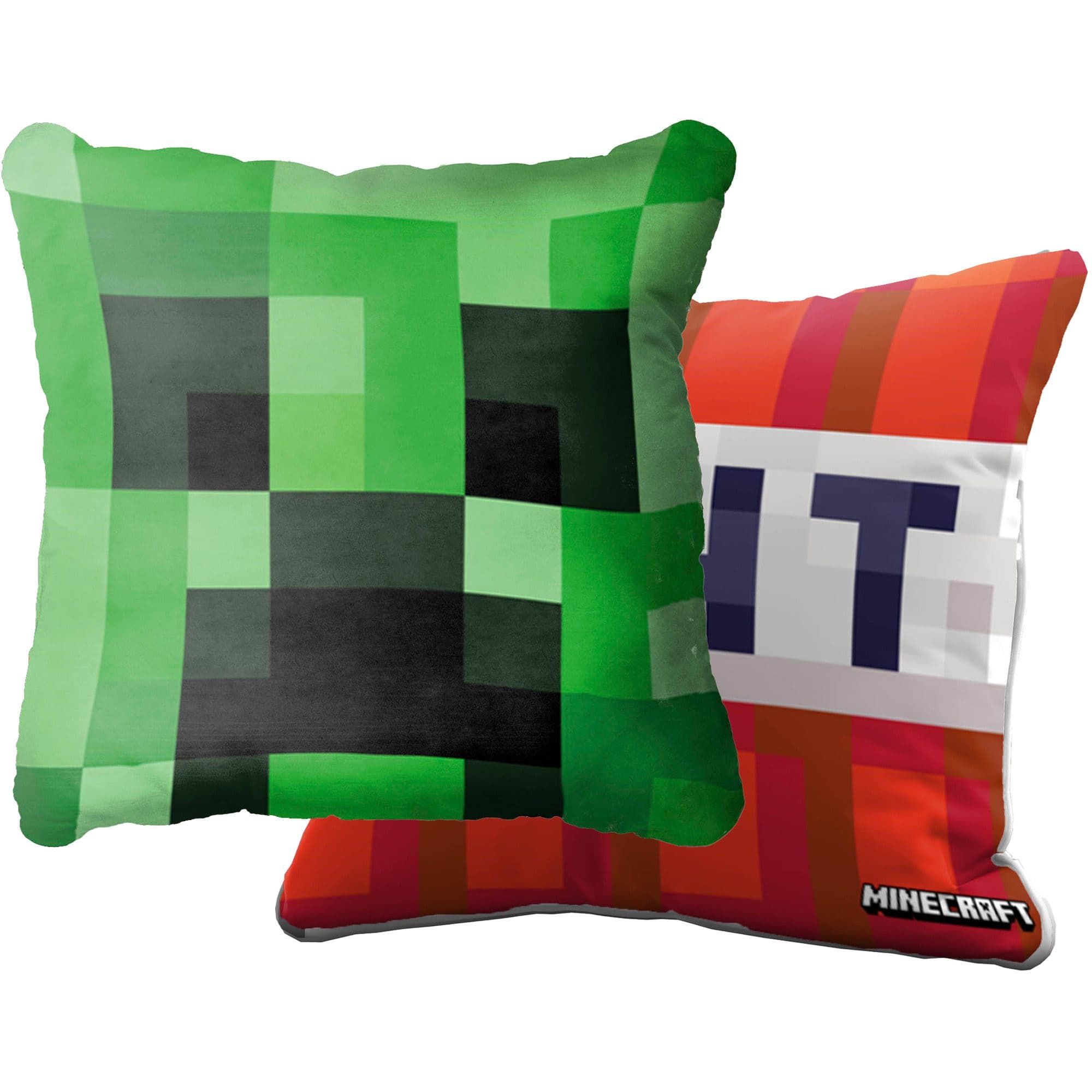 BERONAGE Minecraft Kissen Creeper & TNT 40x40 cm Kuschelkissen - Bild 2