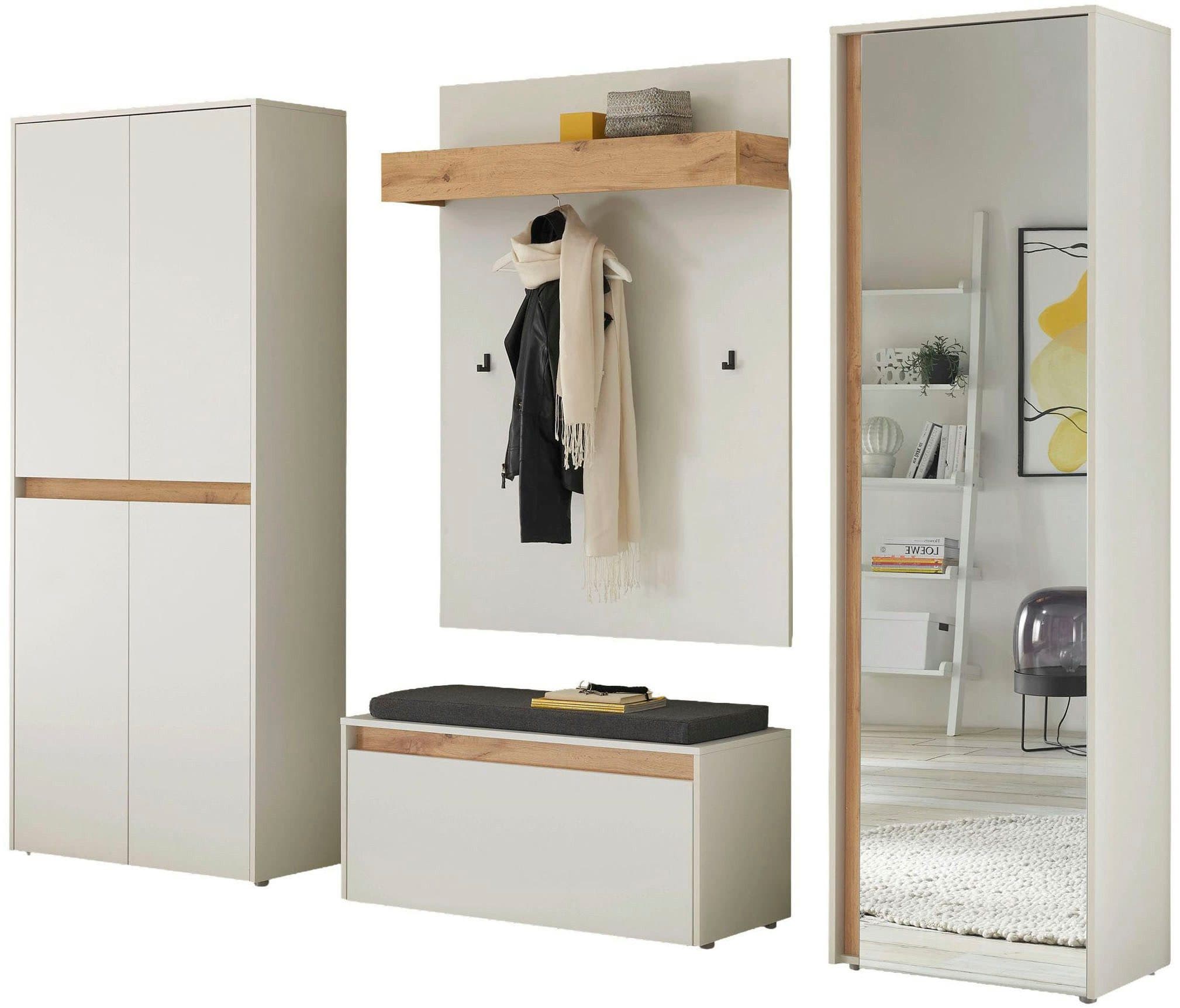INOSIGN Garderoben-Set City/Giron, moderne Garderobe, viel Stauraum, ca. 40 Schuhe - Bild 2