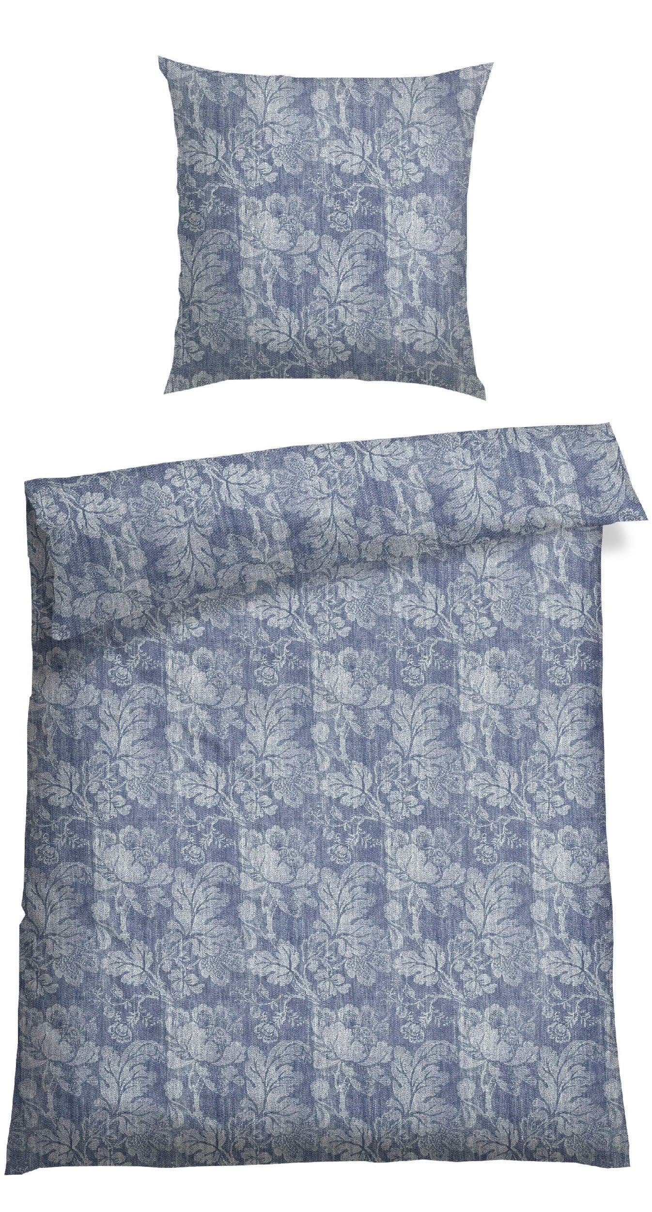 SCHIESSER Bettwäsche Missy Weiß Floral 100% Baumwolle - Bild 2