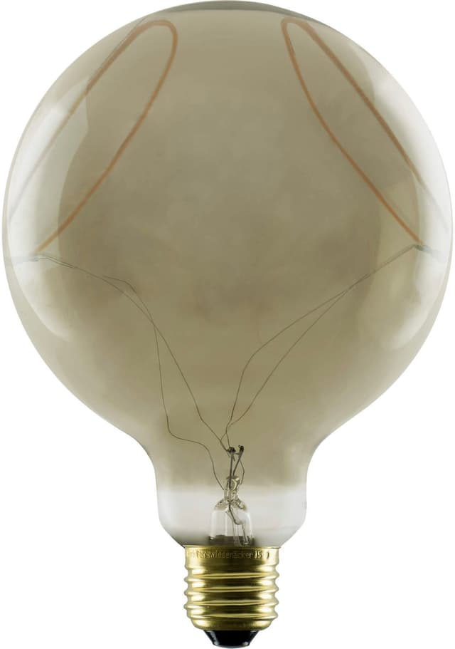 Segula LED-Filament Illusion Globe E27 Warmweiß Grau