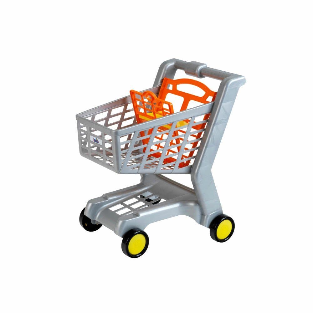 Theo Klein Spiel-Einkaufswagen Shopping Center Bunt