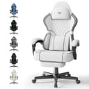 Huracan Gaming-Stuhl Ergonomisch mit verstellbare Kopfstütze und Lendenkissen Bild 2