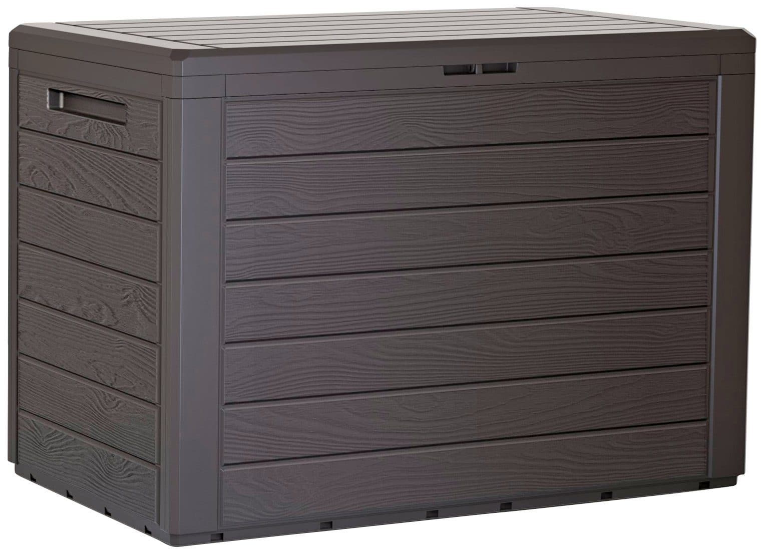 Prosperplast Auflagenbox Braun UV-beständig Kunststoff