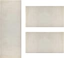 Floordirekt Velours-Bettumrandung Sundae 3-tlg. Beige Hochflor Bild 2